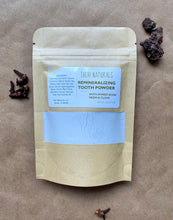 Load image into Gallery viewer, Remineralizing Natural Tooth Powder with Myrrh Neem Clove