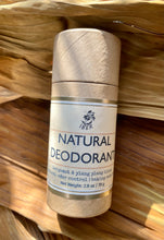 Load image into Gallery viewer, Paperboard Aluminum Free Deodorant Easy Glide Sweat Control with Arrowroot Cassava & Coconut