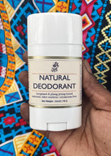 Load image into Gallery viewer, Aluminum Free Natural Deodorant Long Lasting Easy Glide with Cassava Arrowroot Coconut Oil