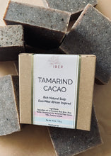 Load image into Gallery viewer, Tamarind and Cacao Natural Soap | Nourish and Enrich
